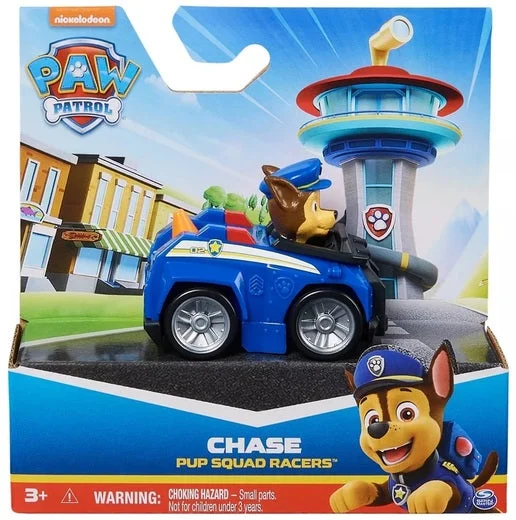 Natural Wood Educational Toys with a Construction and Engineering Play SetPaw Patrol Pup squad Racer Chase