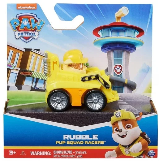 Natural Wood Educational Toys with a Magnetic Puzzle Design for Brain TrainingPaw Patrol Pup squad Racer Rubble