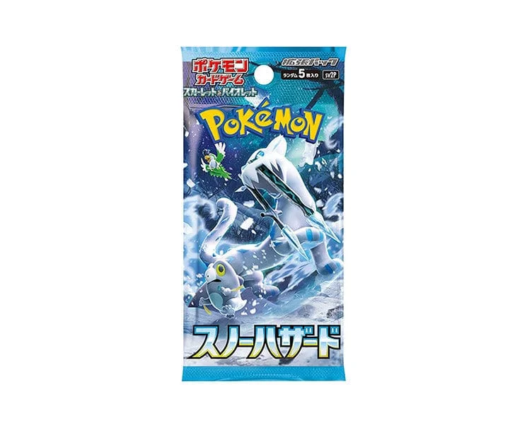 Video Games Toy Trading Card Collections from the Popular Pokémon TCGPokemon Cards Expansion Pack: Snow Hazard