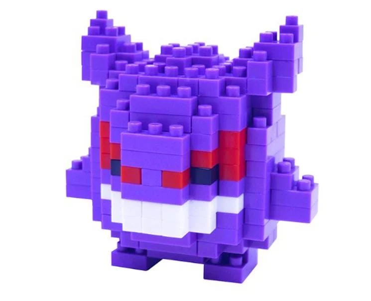 Educational Video Games Toy Coding Kits for Young Gamers Learning ProgrammingPokemon Nanoblocks: Gengar