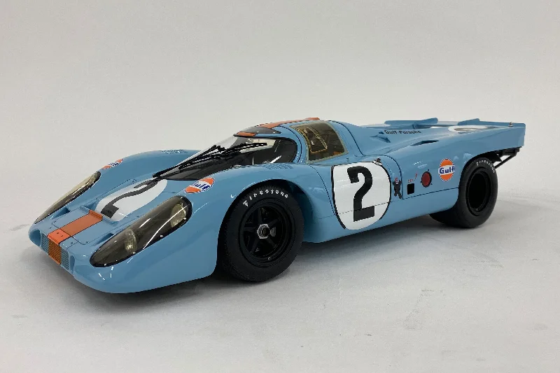 Solid Wood Fairy Tale Cottage Models Toys for Magical PlaytimePorsche 917K - 1971 Daytona Winner - Gulf Livery