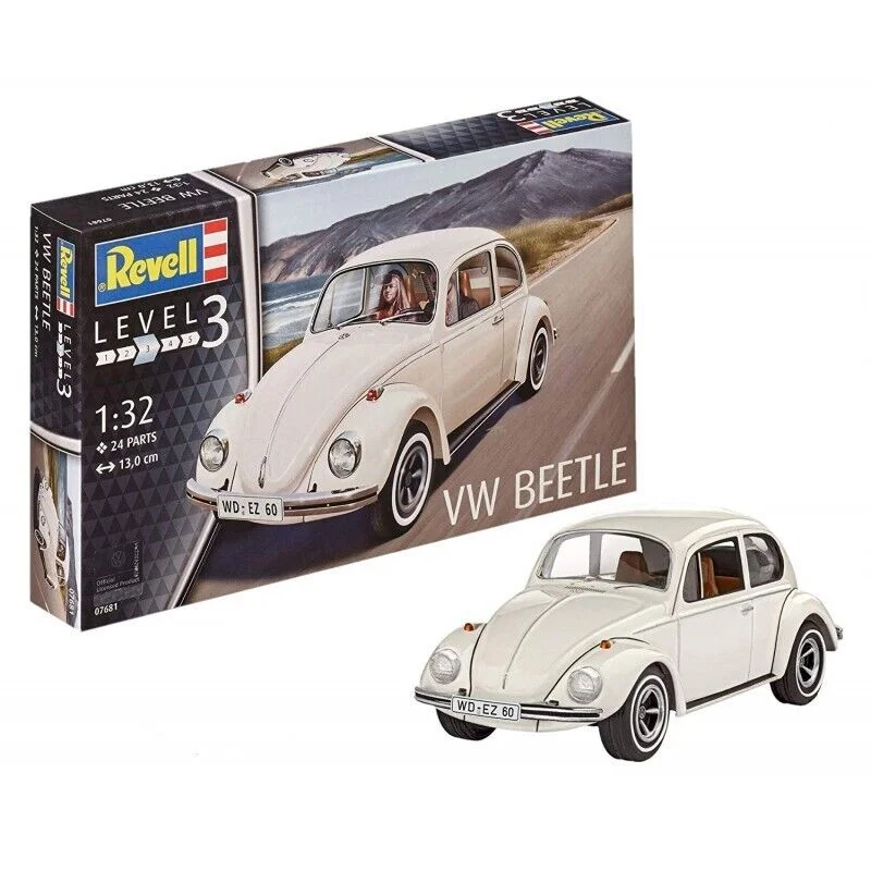 Radio - Controlled Drift Car with Adjustable Suspension and High - Grip TiresRevell 07681 1:32 VW Beetle