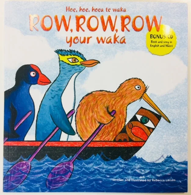 Eco - Conscious Solid Wood Educational Toys with a Social - Skills Development GameRow Row Row Your Waka - Book