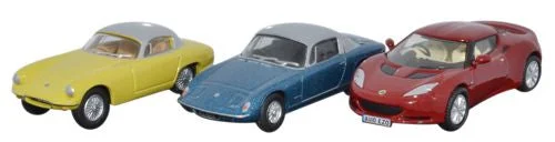 Model Kit of a Vintage Volkswagen Beetle for DIY CustomizationOxford Diecast 3 Piece Lotus Set Elan_Elite_Evora - 1:76 Scale