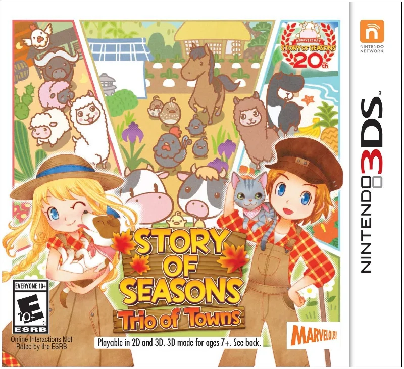 Educational Video Games Toy Coding Kits for Young Gamers Learning ProgrammingStory Of Seasons Trio Of Towns