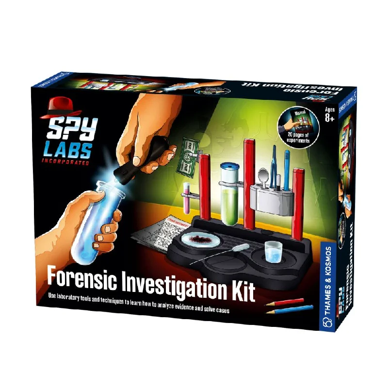 Natural Wood Educational Toys with a Magnetic Puzzle Design for Brain TrainingThames & Kosmos Forensic Investigation Kit