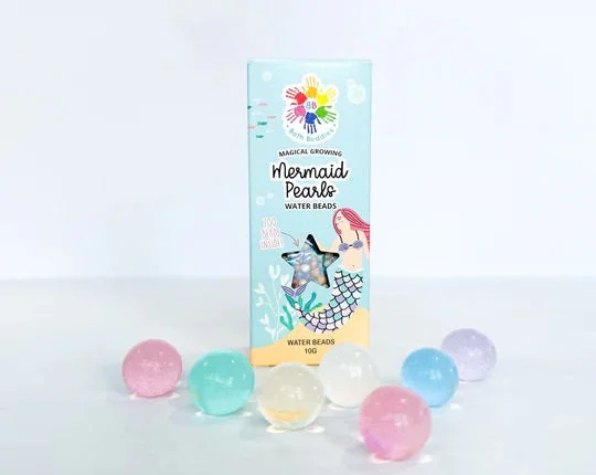 Hand - Made Wooden Educational Toys with a Space - Exploration SimulationWater Beads Mermaid Pearls