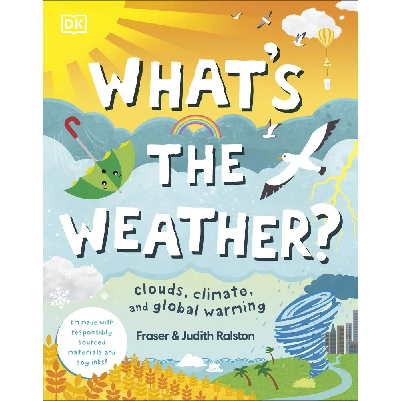 Solid Wood Educational Toys with a Science Experiment Theme for Young LearnersWhat's The Weather Doing?