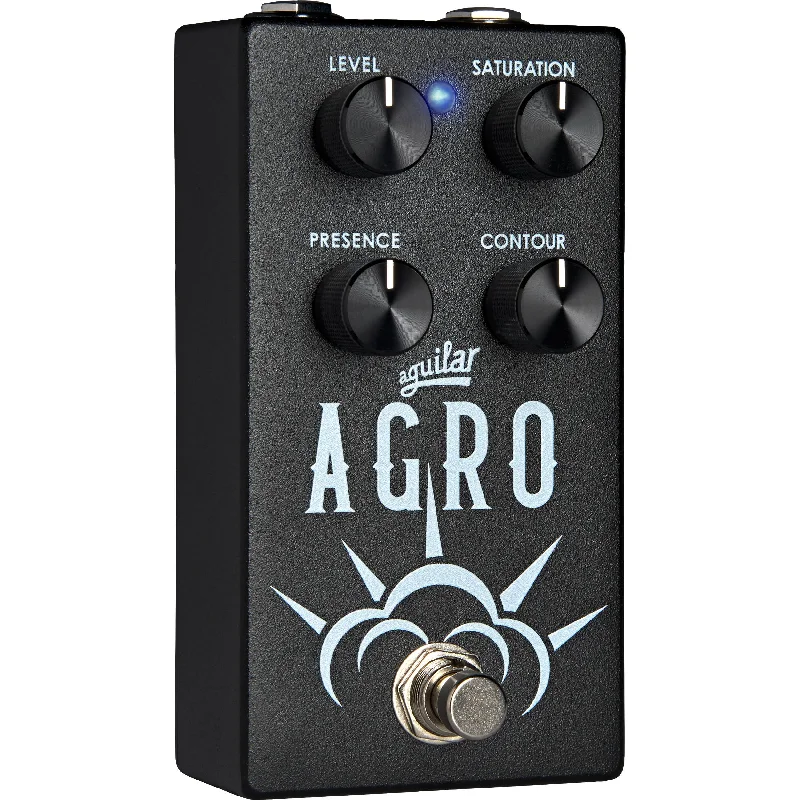 Solid Wood Guiros with Hand - Carved Grooves for Latin Music Rhythmsaguilar AGRO Bass Overdrive Pedal