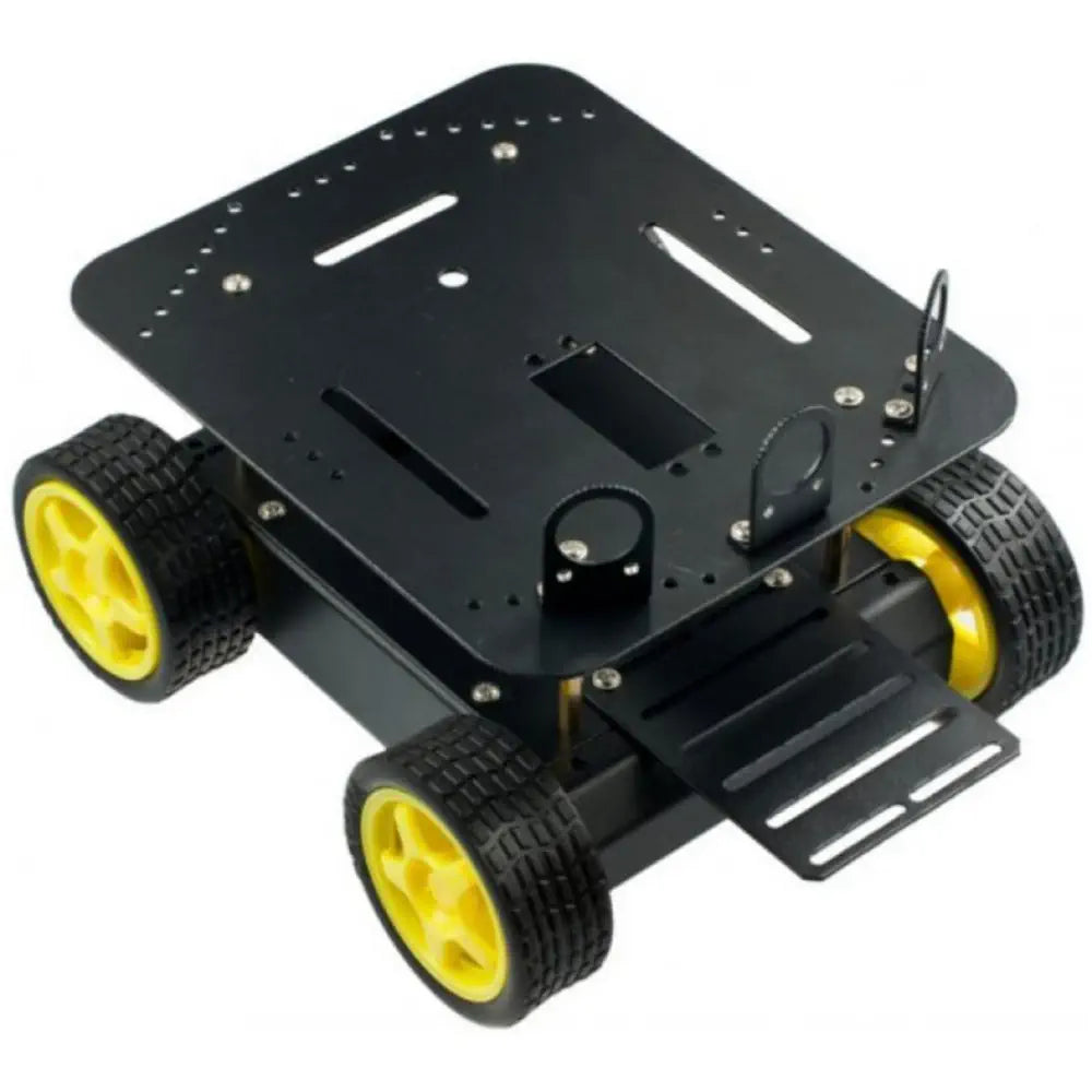 Small - Sized Wooden Robots with Animal - Shaped Bodies for Children's PlayroomsDFRobot 4WD Arduino Mobile Platform