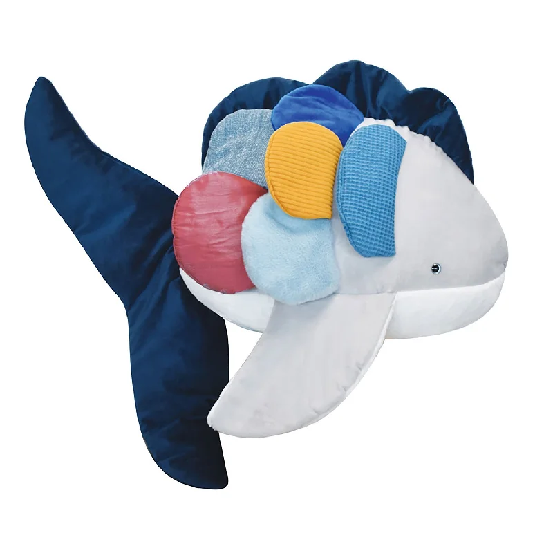 Plush Pirate Toys with Hook Hands and Bandanas for Adventure - Themed PlayHistoire d'Ours Rainbow Fish 40cm