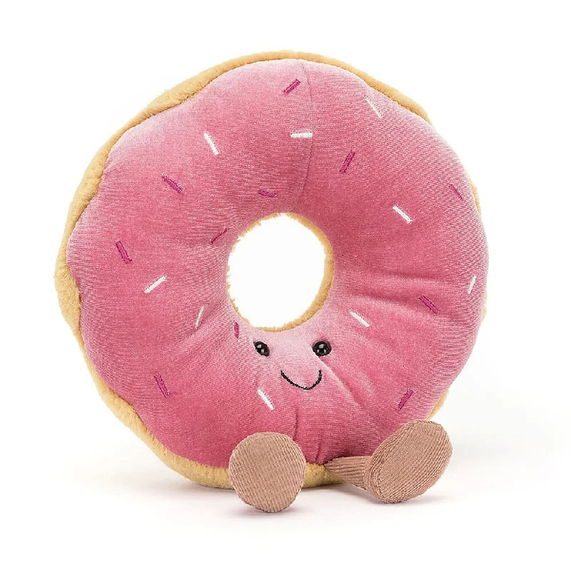 Washable Plush Rabbits with Long Ears for Everyday CuddlesJellycat Amuseable Doughnut