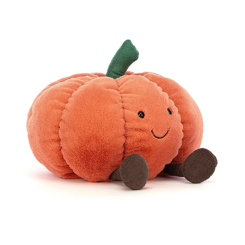 LED - Eyed Plush Monsters for a Spooky and Fun AmusementJellycat Amuseable Pumpkin