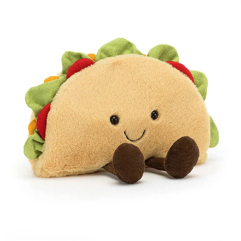 Heat - Retaining Plush Cats for Cold Winter NightsJellycat Amuseable Taco