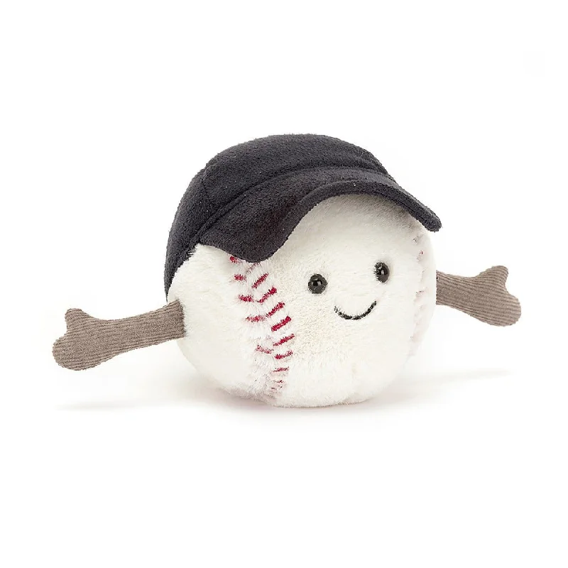 Waterproof Plush Dolphins for Poolside and Beach FunJellycat Amuseables Sports Baseball