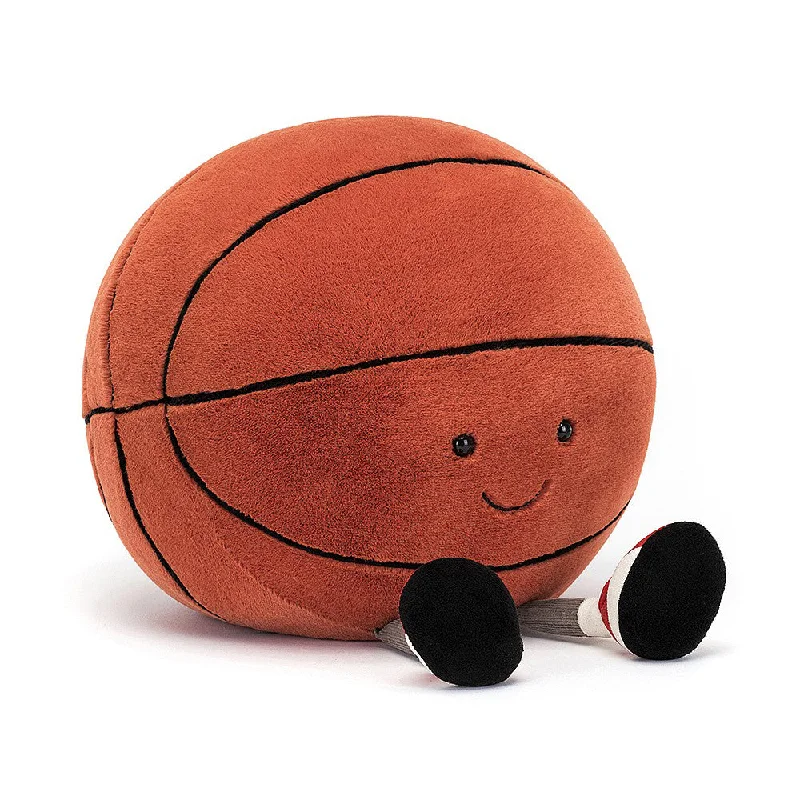 Plush Dinosaur Toys with Movable Limbs for Kids' Pretend PlayJellycat Amuseables Sports Basketball