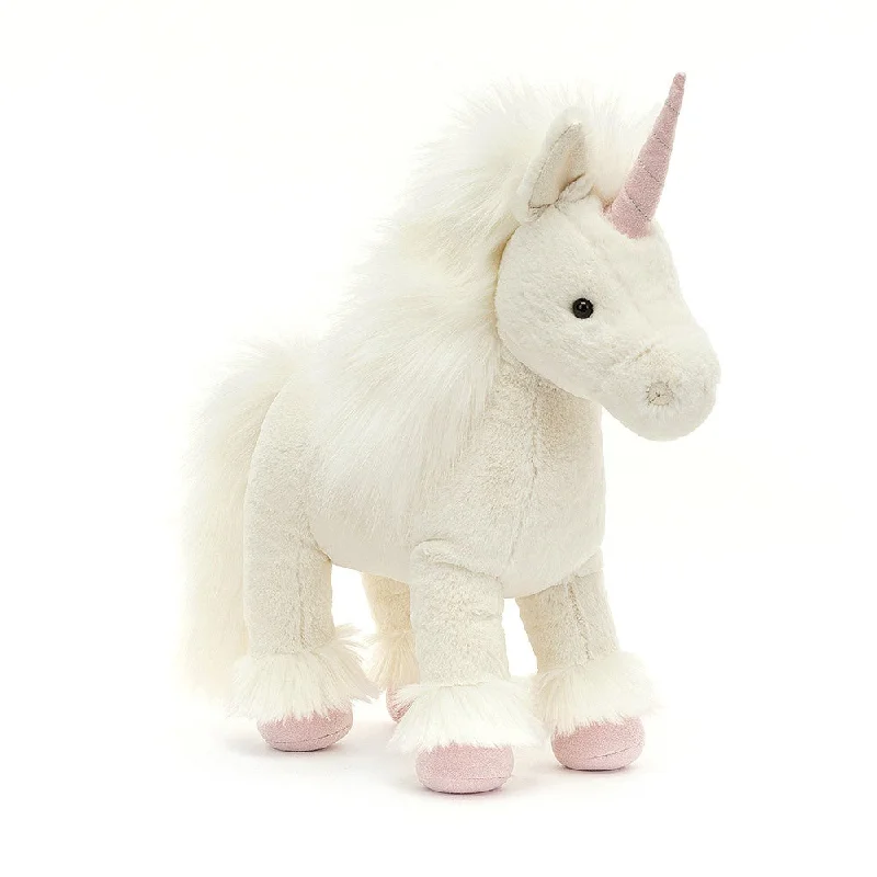 Plush Farm Animal Sets with a Cow, Pig, and Sheep for Nursery DecorJellycat Isadora Unicorn