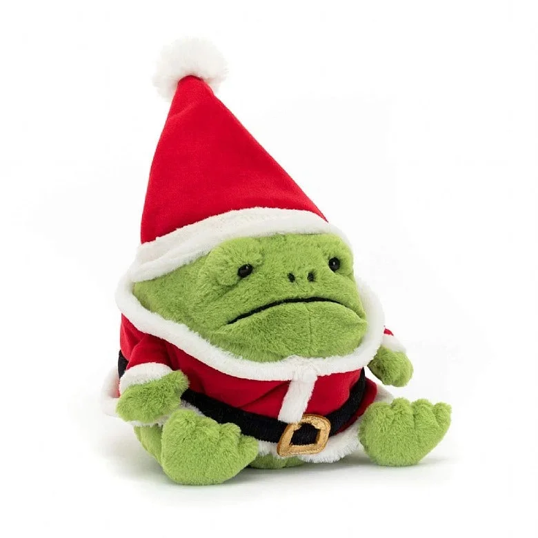 Plush Pirate Toys with Hook Hands and Bandanas for Adventure - Themed PlayJellycat Santa Ricky Rain Frog