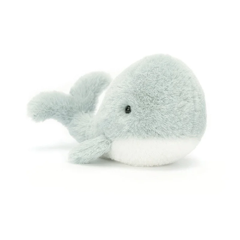 Plush Pirate Toys with Hook Hands and Bandanas for Adventure - Themed PlayJellycat Wavelly Whale Grey