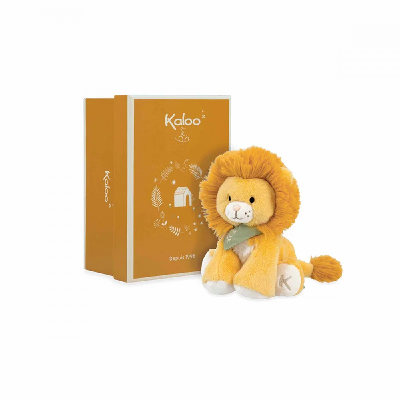 Plush Superhero Dolls with Embroidered Badges for Young FansKaloo Nougat Lion 13cm